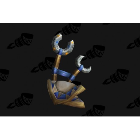 神秘的元素肩鎧